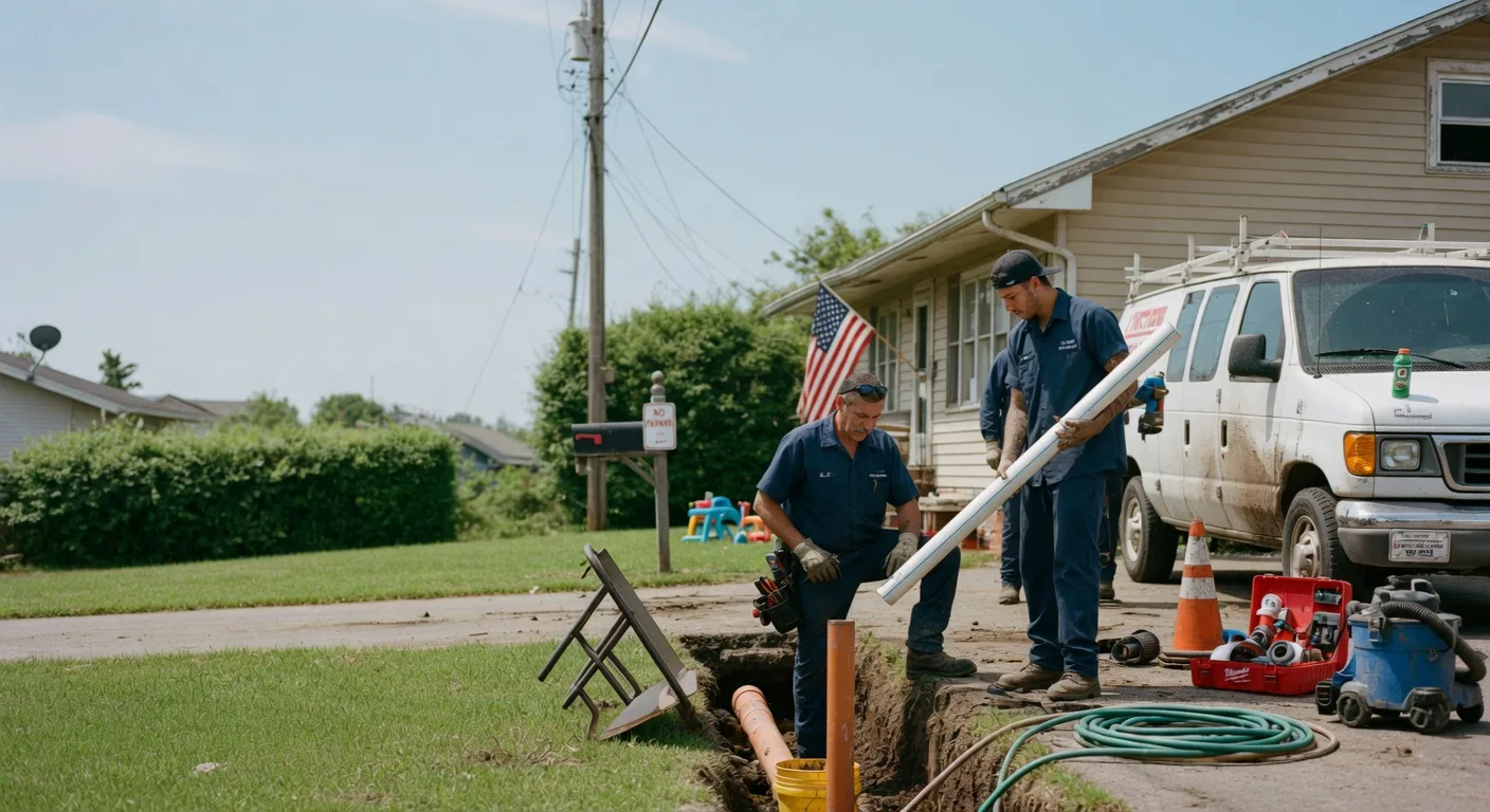 Clogged Drain Repair in Whitesboro, OK